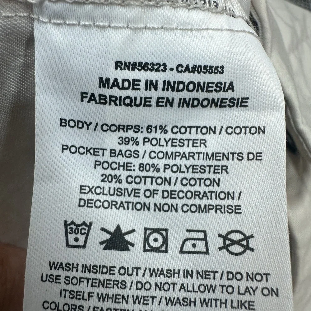Nike‎ Sportswear Unlined Utility Pants Men's Size 36 Beige Cargo Pocket Outdoor